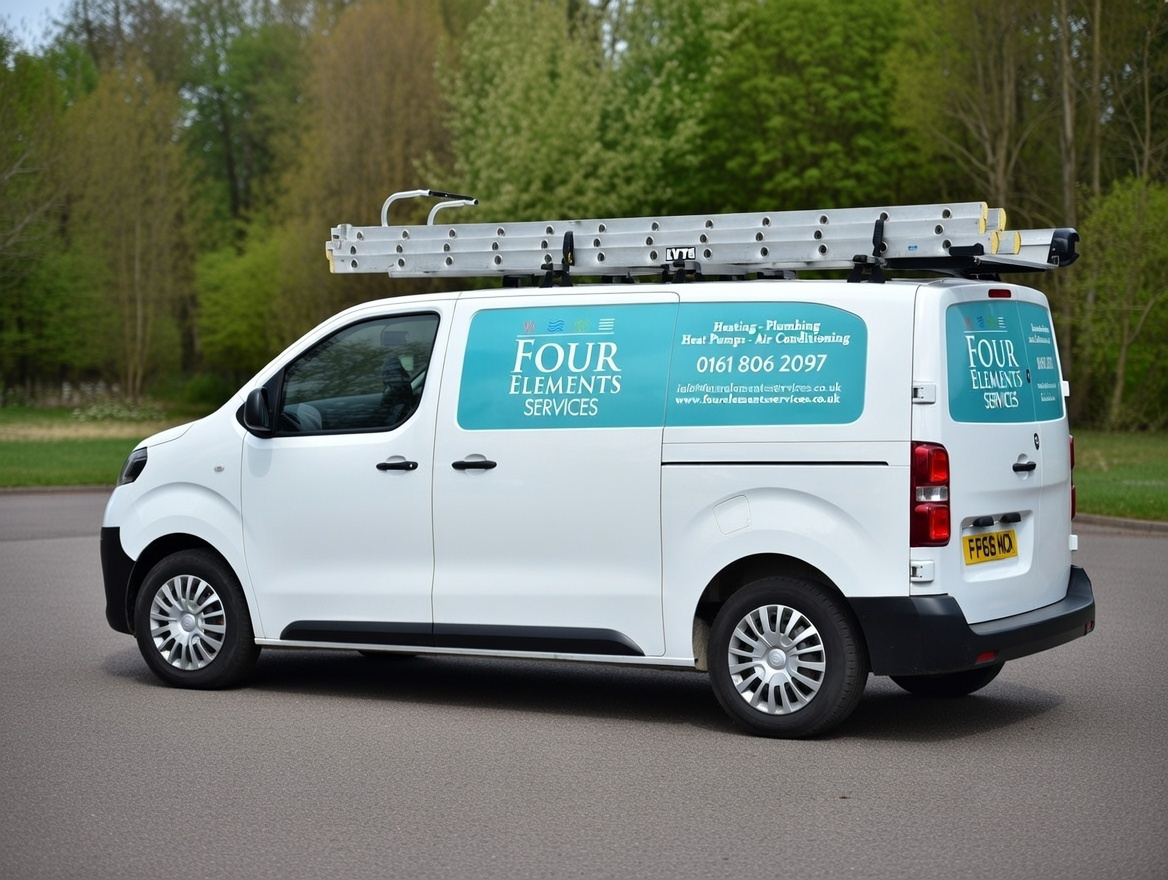 Heating, Plumbing, Heat Pump And Air Conditioning work by Four Elements Services in Manchester